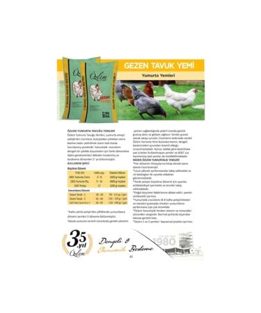 Ozlem Tar m Free Range Chicken Egg Feed Pallet 10 Kg Ozlem Quail Feed - Buy Online on GoSupps.com