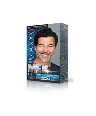 MAXX DELUXE PERFECT MEN PERMANENT HAIR DYE (AMMONIA-FREE) - Buy Online on GoSupps.com