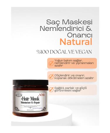 Rosece Hair Mask | 0 Natural Dry Damaged Dyed Hair Anti-Breakage Intensive Care | 200 ml