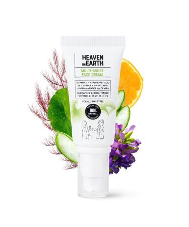Heaven on Earth Hyaluronic Acid Vitamin C Skin Tone Equalizing Brightening Moisturizing Face Cream 50ml - Buy Online on GoSupps.com