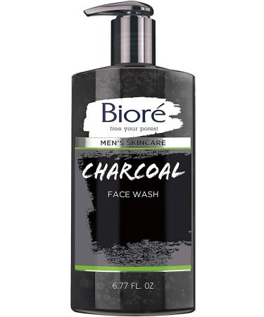 Biore Charcoal Men's Face Wash Gel 200ml