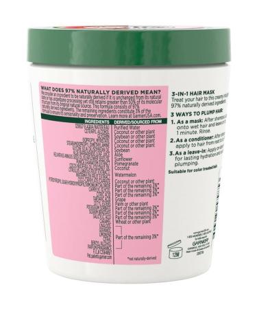 Garnier Fructis Watermelon Extract Hair Mask for Fine Hair 400ml - Buy Online on GoSupps.com