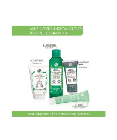 Yves Rocher Pure Menthe Charcoal Mask - Carest Cosmetic - Buy Online on GoSupps.com
