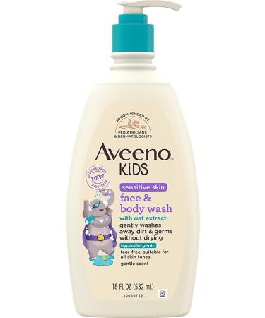 AVEENO Kids Sensitive Skin Face and Body Shampoo 532ML