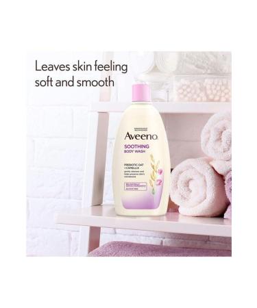 AVEENO Prebiotic Oat + Camellia Soothing Body Wash 532ml - Buy Online on GoSupps.com