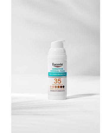 Eucerin Sensitive Tinted SPF35 Mineral Face Lotion 50ML - Buy Online on GoSupps.com