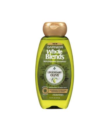 Garnier Whole Blends Olive Oil Extract Silicone-Free Regenerating Shampoo 370ml