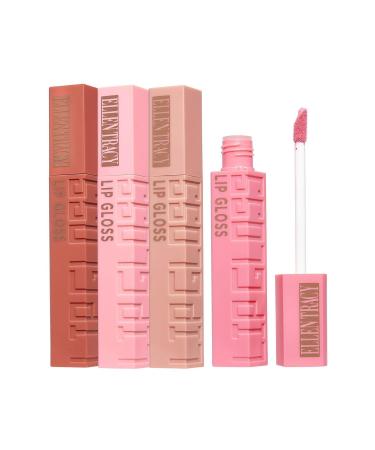 Ellen Tracy Matte Lip Gloss Variety Pack of 4