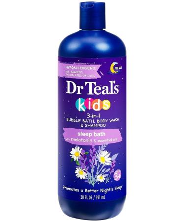Dr Teals Dr.Teals Kids Sleep Bath 3in1 Bath Bubble + Body Wash + Shampoo 591ML