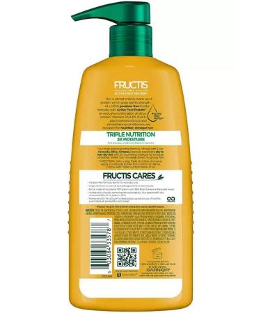 Garnier Fructis Triple Nutrition Nourishing Conditioner 1lt - Buy Online on GoSupps.com