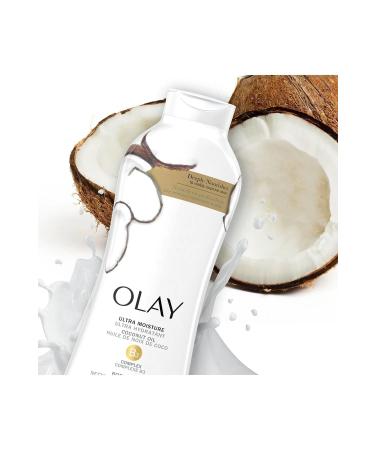 OLAY Ultra Moisture Coconut Oil Body Wash 650ml - Buy Online on GoSupps.com
