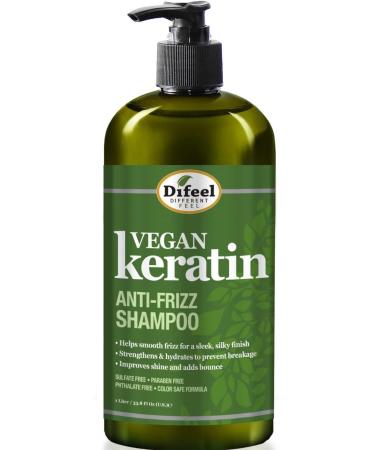 Difeel Vegan Keratin Anti-Frizz Shampoo 1lt