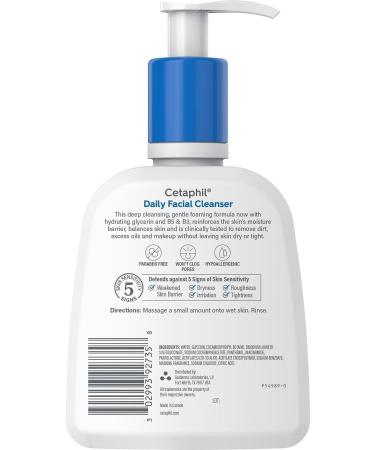Cetaphil Daily Facial Cleanser 237ml - Buy Online on GoSupps.com