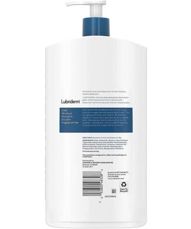 LUBRIDERM Unscented Daily Moisturizing Hand and Body Lotion 709ml - Buy Online on GoSupps.com