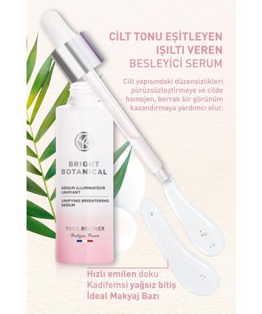 Yves Rocher Anti-Stain and Anti-Wrinkle Herbal Care Bright Botanical - Niacinamide & Vitamin C Serum - 30ml - Buy Online on GoSupps.com