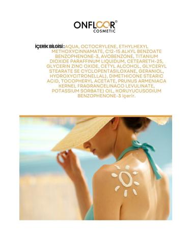ONFLOOR COSMETIC Sun Cream Tinted (concealer) Feature 50 Spf - Buy Online on GoSupps.com