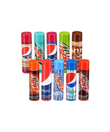 Pepsi Flavored Lip Balms 10 Pieces - Buy Online on GoSupps.com