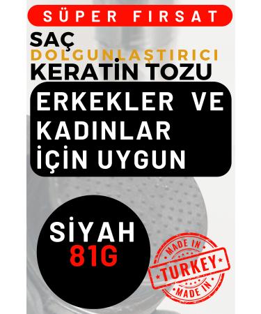 ME PROFESSIONAL 81GR BLACK Hair Thickening Keratin Fibers Topical Hair Powder Hair Concealer Hair Fiber Barber - Buy Online on GoSupps.com