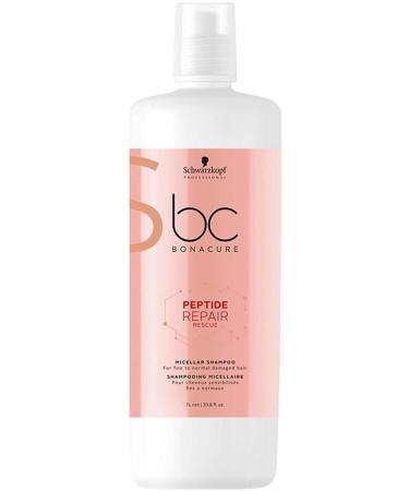 Schwarzkopf BC Nourishing and Repairing Repair Rescue Shampoo for Damaged Hair 1000 ml
