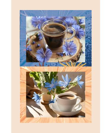 Mim and More 2 X 150 gr Granulated Chicory Coffee & Chicory Turkish Coffee Set - Buy Online on GoSupps.com
