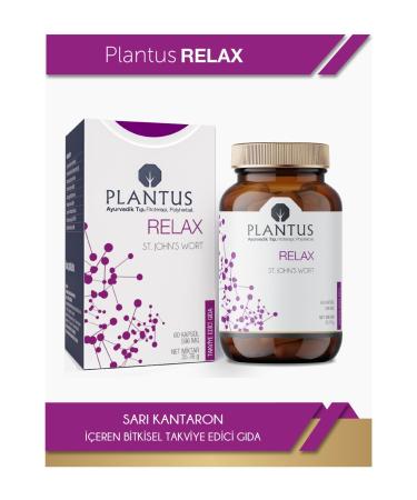 Plantus Relax 596 mg 60 Capsules - Buy Online on GoSupps.com