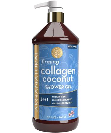 Arganatural Firming Collagen Coconut Shower Gel 960ML