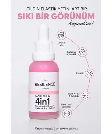 The Resilence Skincare 4in1 Miraculous Serum Intensive Moisturizing Anti Aging Repair 30 Ml - Buy Online on GoSupps.com
