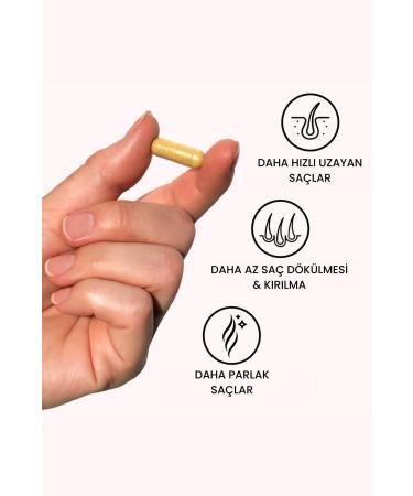 HAIRtamin Advanced Formula 30 Vegan Capsules - Hair Vitamin - 3 Pieces - Buy Online on GoSupps.com