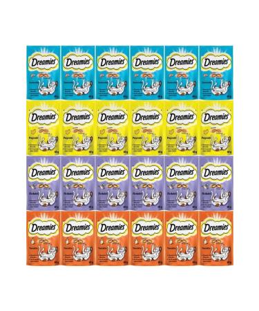 Dreamies Cat Reward Food Mixed 60 Gr X 24 Pieces
