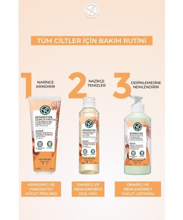 Yves Rocher Body Lotion - Repairing and Moisturizing / Reparation-390 ml-3556 - Buy Online on GoSupps.com