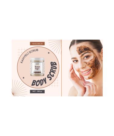 KASH Nourishing Purifying Moisturizing Body Scrub - TURKISH COFFEE 360g