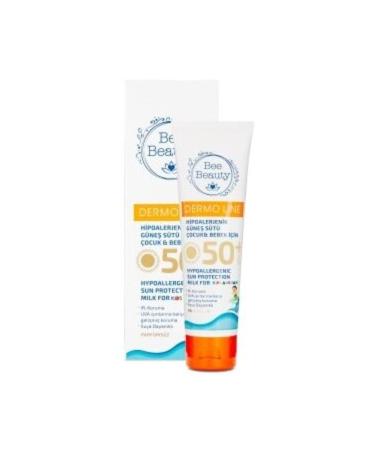 bee Beauty Hypoallergenic Sun Milk for Children & Babies 50+spf 100 Ml
