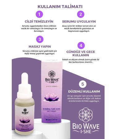 BIO WAVE Revitalizing Peptide Serum with Collagen - Anti-Aging 30 ml Pentavitin Collagen Hyaluronic Acid - Buy Online on GoSupps.com