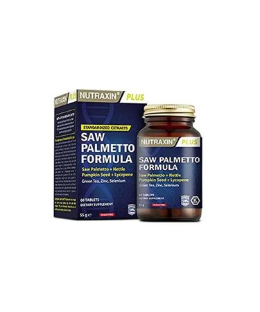 Nutraxin Saw Palmetto Formula 60 Tablets 2 Pack - Buy Online on GoSupps.com