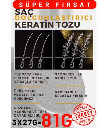 ME PROFESSIONAL 81GR DARK BROWN Hair Thickening Keratin Fibers Topical Hair Powder Hair Concealer Hair Fiber Barber - Buy Online on GoSupps.com