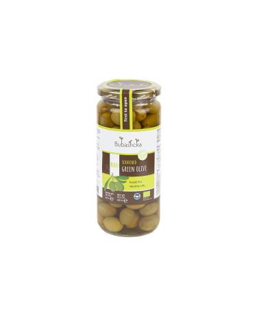 Bubashcka Organic Scratched Green Olives