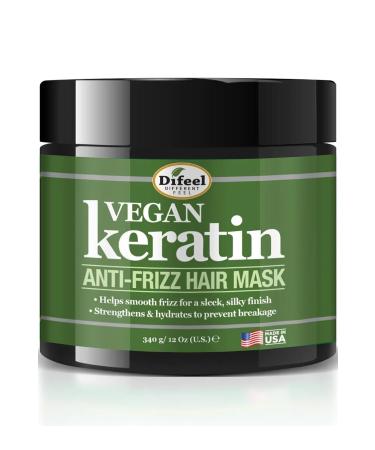 Difeel Vegan Keratin Anti-Frizz Hair Mask 340gr