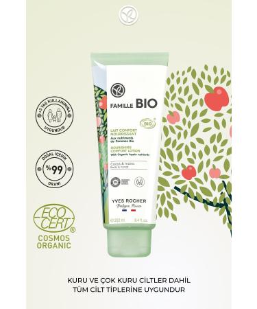 Yves Rocher Body Lotion - Nourishing / Famille Bio-250 ml-90791 - Buy Online on GoSupps.com