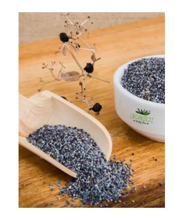 Organikji Blue Poppy 100g - Natural Color and Flavor