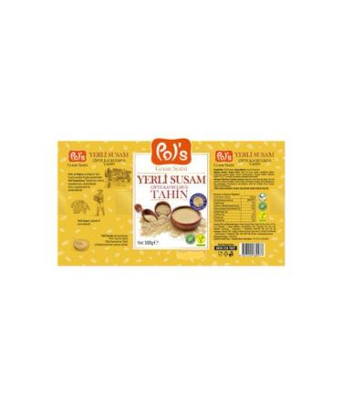 Local Pol's Gourmet Series Local Sesame Double Roasted Tahini - Buy Online on GoSupps.com