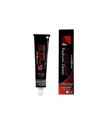 AKOS 7.52 Strawberry Hair Dye 4 Pieces - With 4 Oxidant and 4 Dye Gloves - Buy Online on GoSupps.com