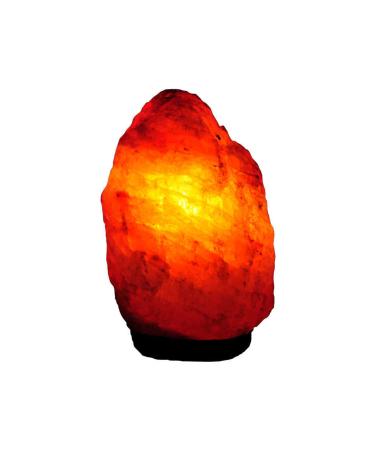 Astra Market Lisinya214 Natural Himalayan Rock Salt Lamp with Wired Bulb Pink 1-2 Kg