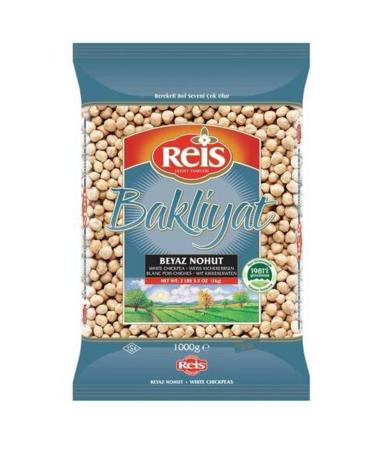 Reis Bakliyat G k e White Chickpeas 1 kg - Buy Online on GoSupps.com