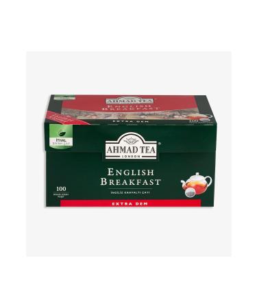 Ahmad Tea English Breakfast X100 Teapot Tea Bag 320 gr - Buy Online on GoSupps.com