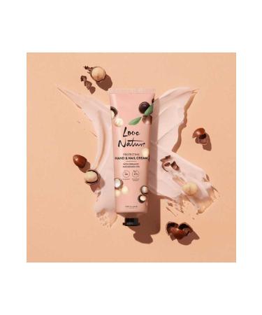 Oriflame Love Nature 48-Hour Moisturizing Protective Hand and Nail Cream with Macadamia Oil