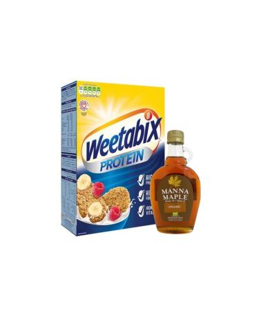 Manna Maple Syrup 250 Ml gr + Weetabix Protein 440 Gr