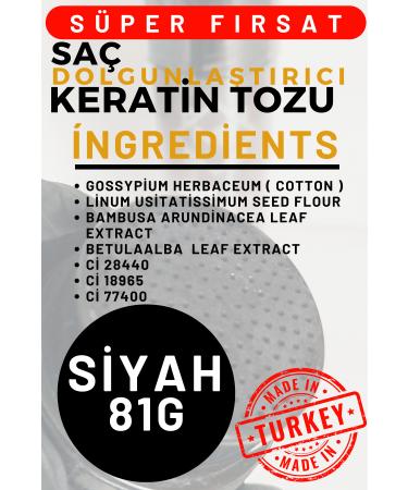 ME PROFESSIONAL 81GR BLACK Hair Thickening Keratin Fibers Topical Hair Powder Hair Concealer Hair Fiber Barber - Buy Online on GoSupps.com