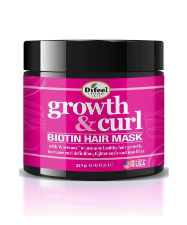 Difeel Biotin Growth & Curl Hair Mask 340GR