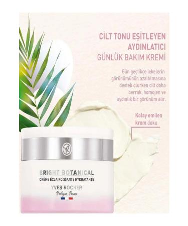 Yves Rocher Day Night Cream Anti-Stain and Anti-Wrinkle Plant Complex Care Bright Botanical 50 ml - Buy Online on GoSupps.com