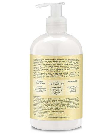 Shea Moisture Jamaican Black Castor Oil Strengthening and Repairing Conditioner 384ML - Buy Online on GoSupps.com